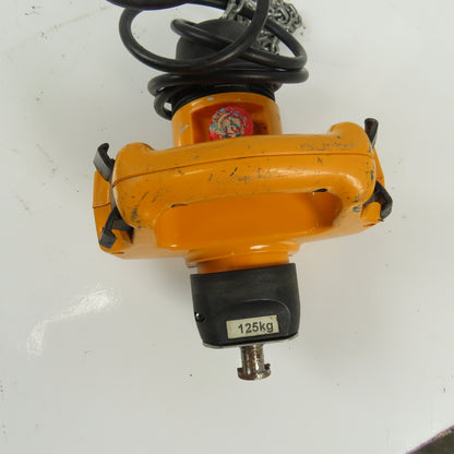 Demag DCMS-PRO 1-125 1/1 H2.8 VS30-30 275LB Electric Hoist 10' Lift 460V 3Ph
