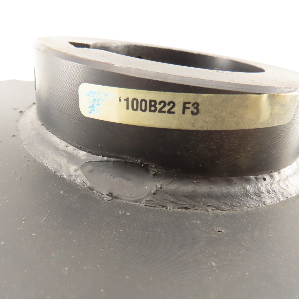 UST H100A22 #100 Single Strand Roller Chain Sprocket 22T 3" Bore