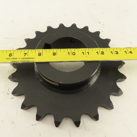 UST H100A22 #100 Single Strand Roller Chain Sprocket 22T 3" Bore