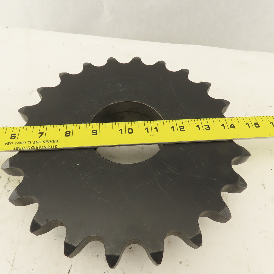 UST H100A22 #100 Single Strand Roller Chain Sprocket 22T 3" Bore