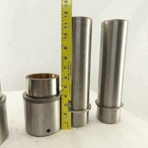 Superior Die Set 313-2430 3" Die Shoe Shoulder Bushing Guide Pin Set Lot Of 4