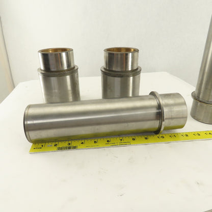 Superior Die Set 313-2430 3" Die Shoe Shoulder Bushing Guide Pin Set Lot Of 4