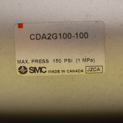 SMC CDA2G100-100 Pneumatic Double Acting  Air Cylinder 100mm Bore 100mm Stroke