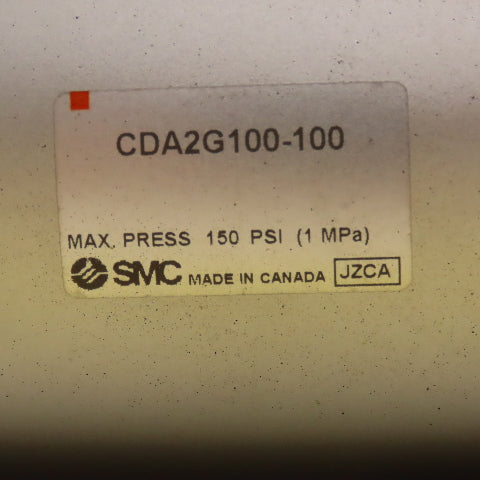 SMC CDA2G100-100 Pneumatic Double Acting  Air Cylinder 100mm Bore 100mm Stroke
