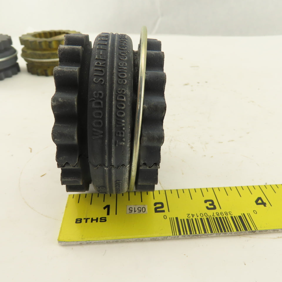 Woods 5E Sure-Flex Coupling No. 5 Lot Of 3