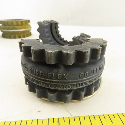 Woods 5E Sure-Flex Coupling No. 5 Lot Of 3