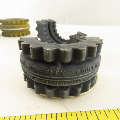 Woods 5E Sure-Flex Coupling No. 5 Lot Of 3
