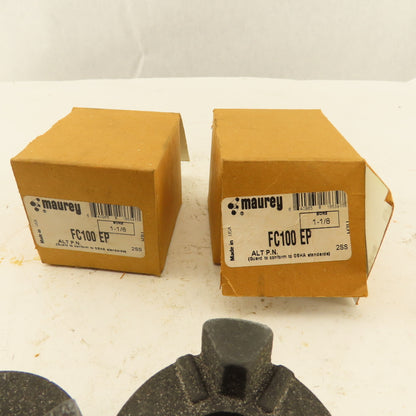 Maurey FC100EP 1-1/8" Bore Flexible Coupling Hub Lot Of 2