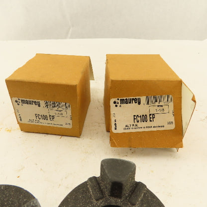 Maurey FC100EP 1-1/8" Bore Flexible Coupling Hub Lot Of 2