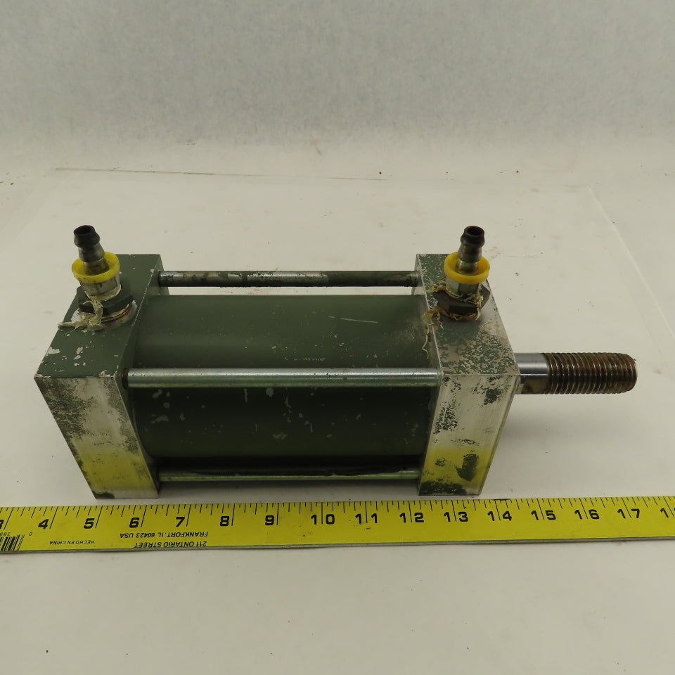 A A A Pneumatic Air Cylinder 3-1/2" Bore 4-1/2" Stroke 4" Projection