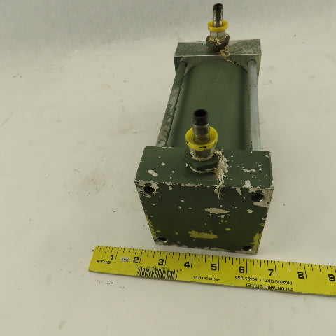 A A A Pneumatic Air Cylinder 3-1/2" Bore 4-1/2" Stroke 4" Projection