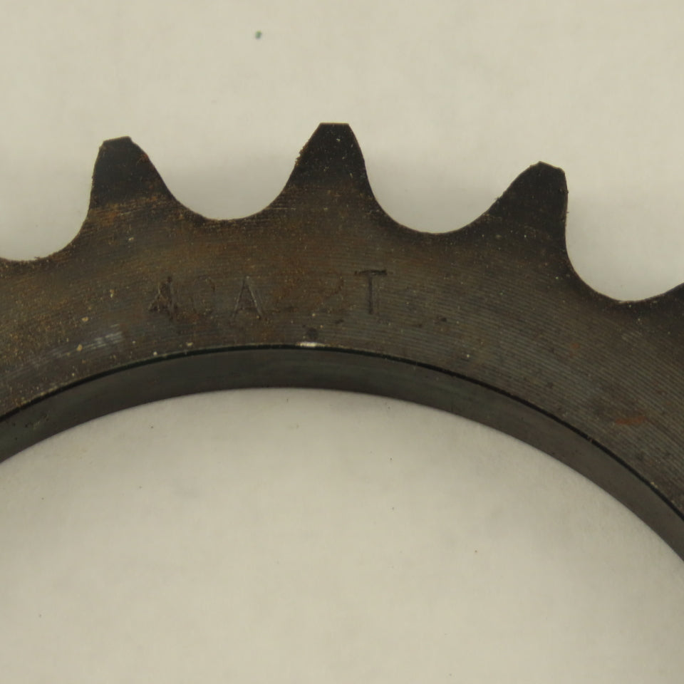 40A22T Single Roller 22 Tooth  #40 Chain Sprocket 2.513/2.520 Bore