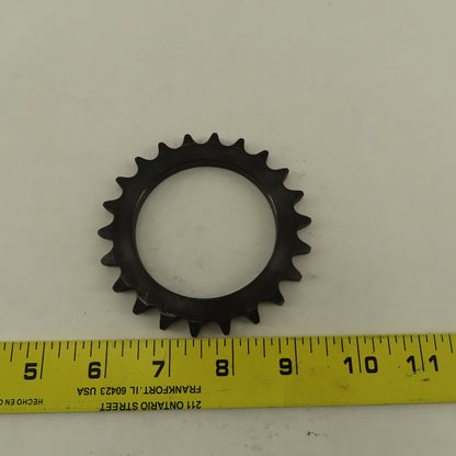 40A22T Single Roller 22 Tooth  #40 Chain Sprocket 2.513/2.520 Bore