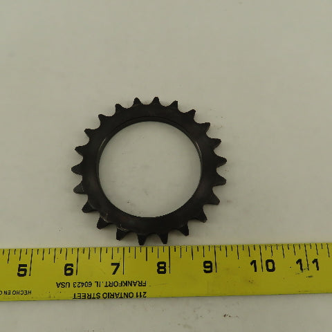 40A22T Single Roller 22 Tooth  #40 Chain Sprocket 2.513/2.520 Bore