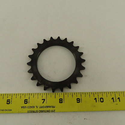 40A22T Single Roller 22 Tooth  #40 Chain Sprocket 2.513/2.520 Bore