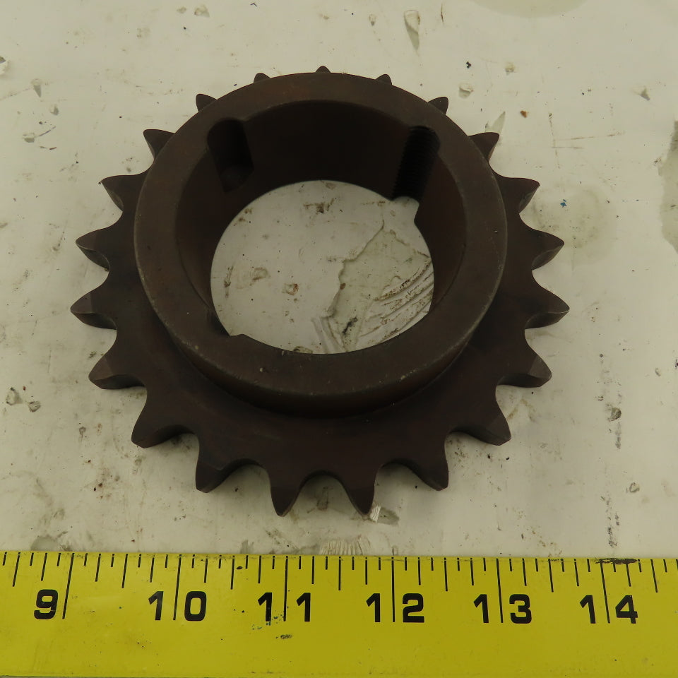 60BTB21H 2012 Single Roller 21 Tooth  #60 Chain Sprocket Bushed Bore