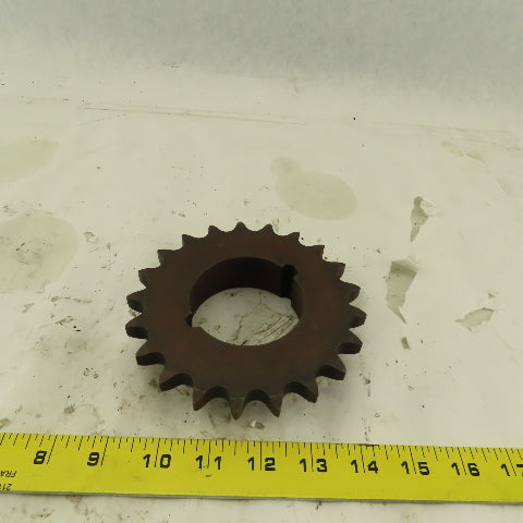60BTB21H 2012 Single Roller 21 Tooth  #60 Chain Sprocket Bushed Bore