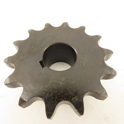 Tsubaki H40B14F Single Roller 14 Tooth  #40 Chain Sprocket 3/4" Keyed Bore