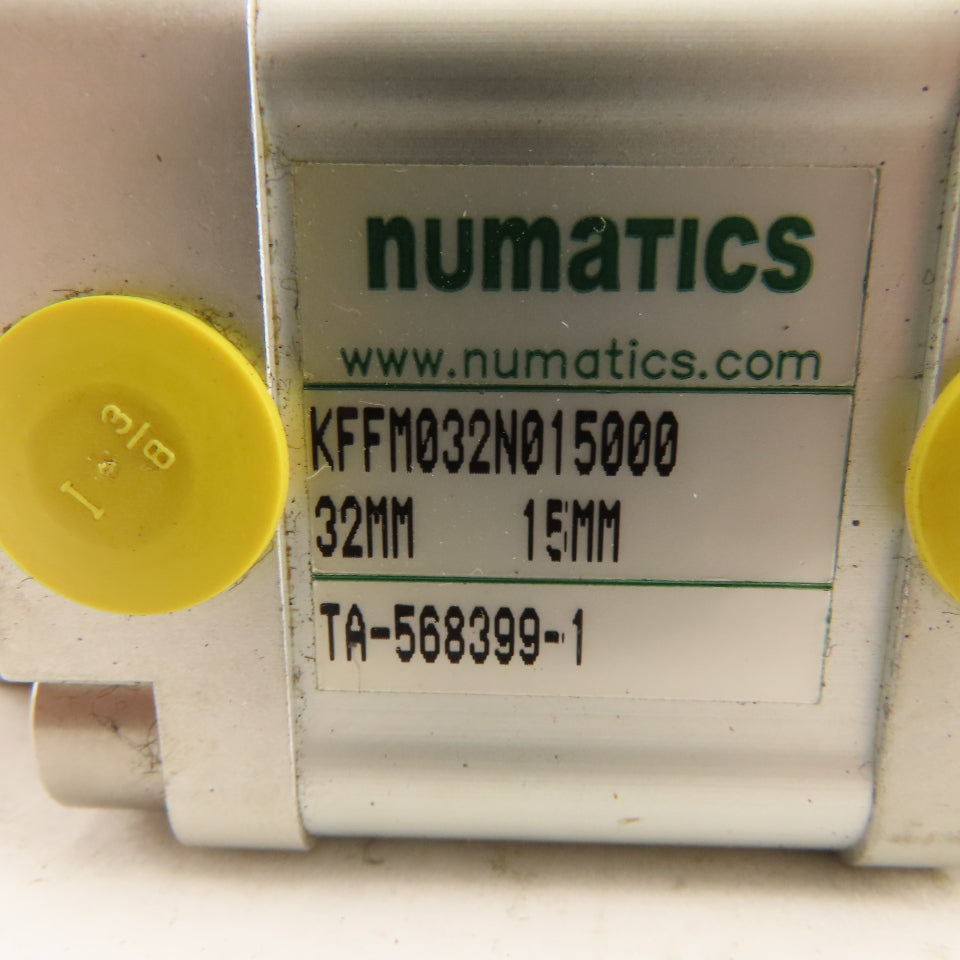 Numatics KFFM032N015000 Pneumatic Cylinder 23mm Bore 15mm Stroke Non Rotating