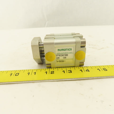 Numatics KFFM032N015000 Pneumatic Cylinder 23mm Bore 15mm Stroke Non Rotating
