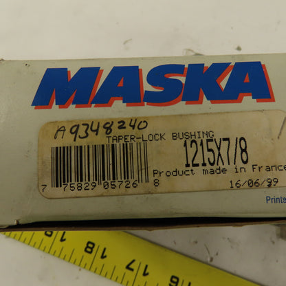 Maska 1215 Taper Lock Bushings 1215 Size 2517 7/8", 1", 1-3/8" Lot Of 3