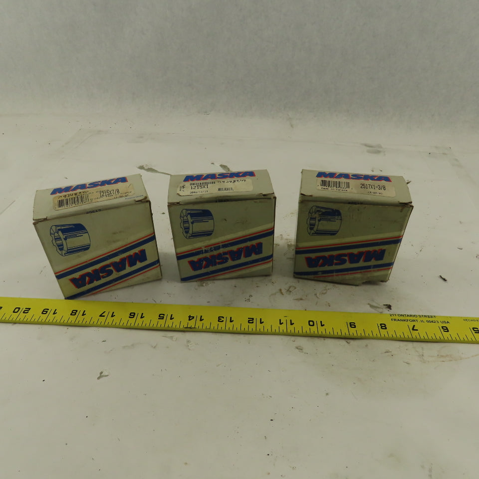 Maska 1215 Taper Lock Bushings 1215 Size 2517 7/8", 1", 1-3/8" Lot Of 3