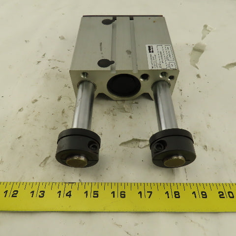 Parker P5T-J040DHSG075 3" Stroke Guided Air Cylinder 16mm Rod 145PSI Max.