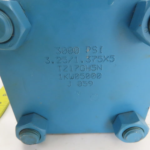 Vickers TZ17GH5N1KW05000 3-1/4" Bore 5" Stroke Hydraulic Trunnion Cylinder
