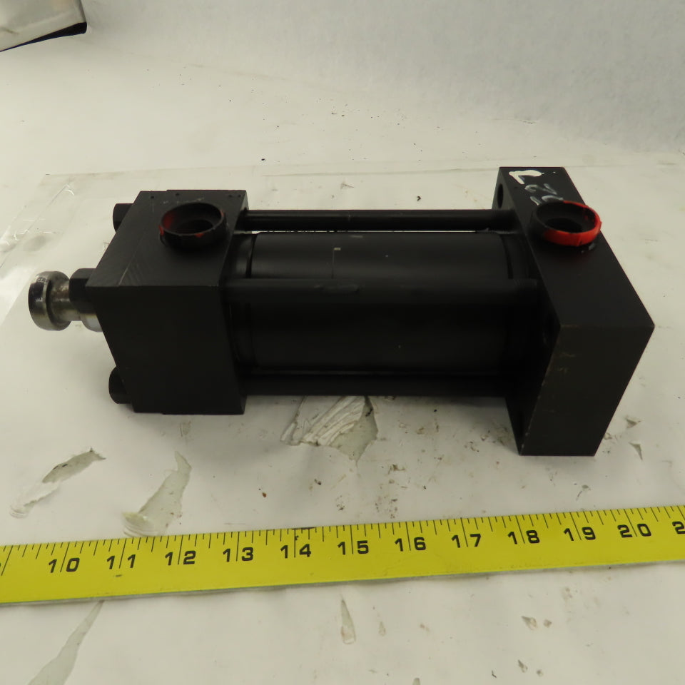 Parker CHH-2HTS355C 2-1/2" Bore 4-1/4" Stroke Saddle Rod End Hydraulic Cylinder