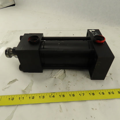 Parker CHH-2HTS355C 2-1/2" Bore 4-1/4" Stroke Saddle Rod End Hydraulic Cylinder