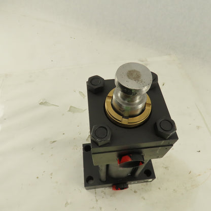 Parker CHH-2HTS355C 2-1/2" Bore 4-1/4" Stroke Saddle Rod End Hydraulic Cylinder