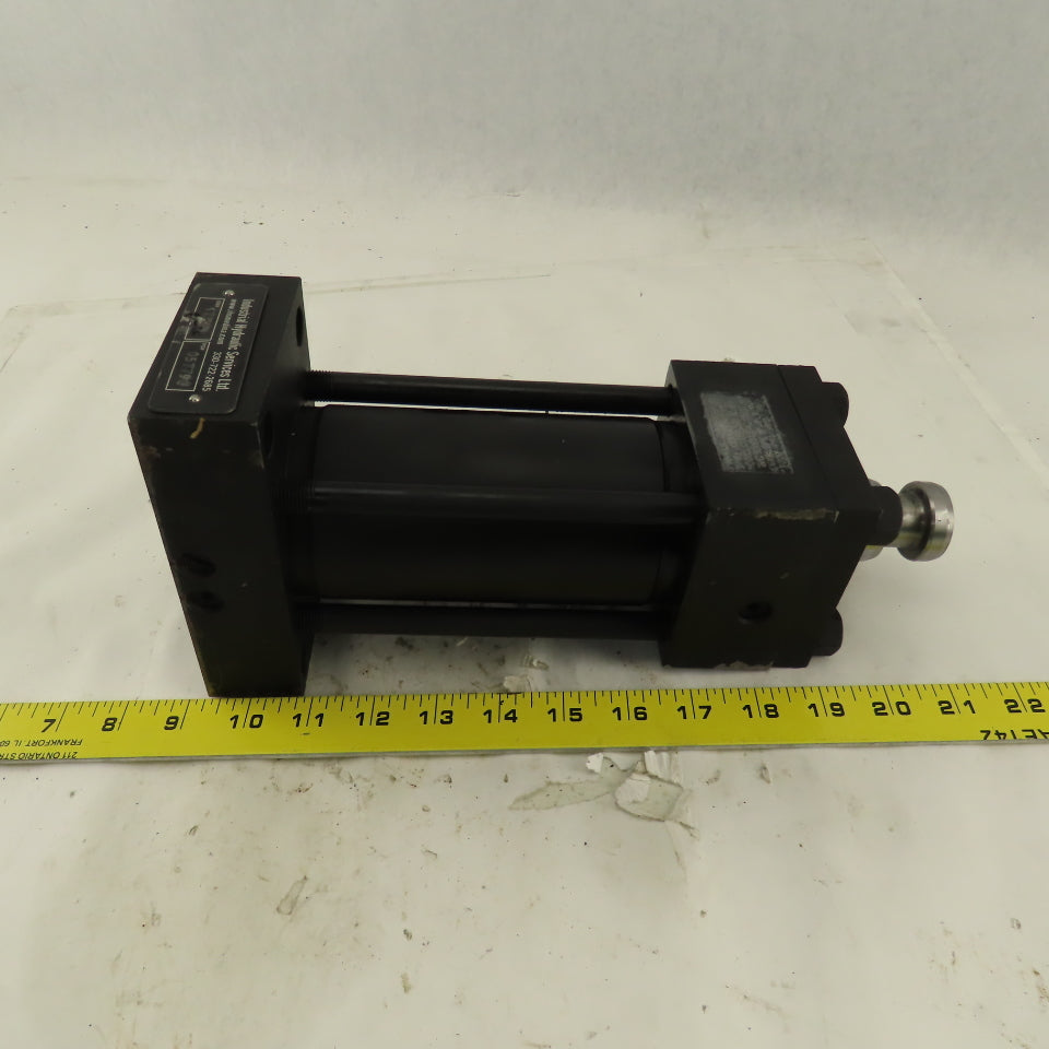 Parker CHH-2HTS355C 2-1/2" Bore 4-1/4" Stroke Saddle Rod End Hydraulic Cylinder