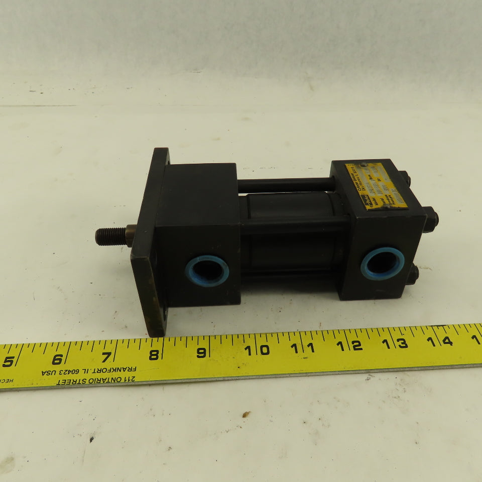Parker J2HLUS14 1-1/2" Bore 1" Stroke Double Acting Hydraulic Cylinder 3000 PSI