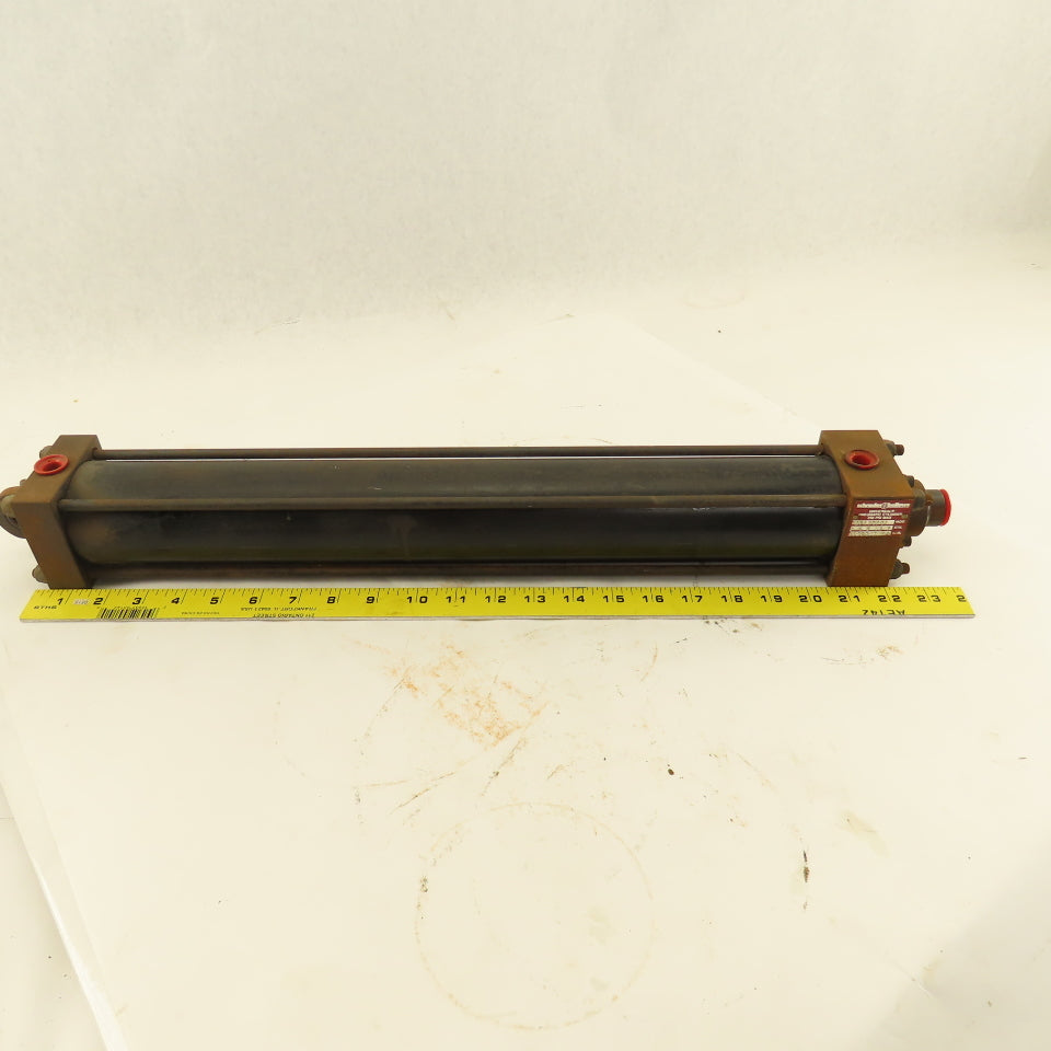 Schrader Bellows FAC119231 2-1/2" Bore 18" Stroke Double Acting Air Cylinder