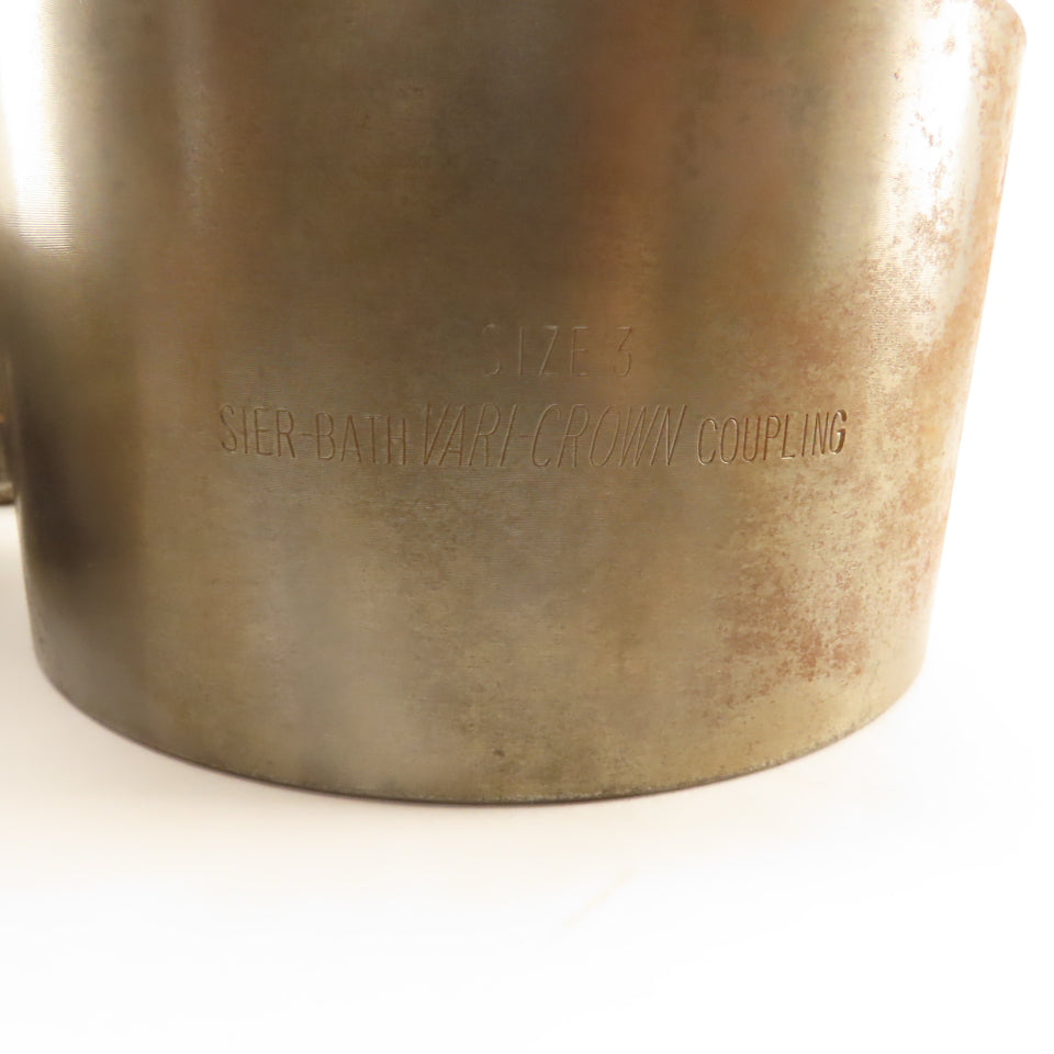 Seir-Bath Vari-Crown Size 3 Continuous Sleeve Coupling 2-3/4" Bore
