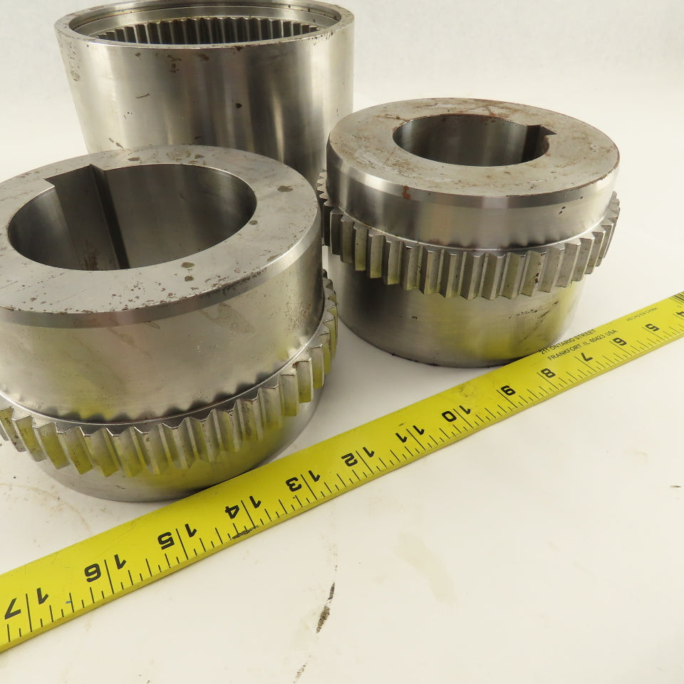 Kop-Flex Waldron Size 3 Continuous 3W PL Sleeve Coupling 3" x 3-5/8" Bores