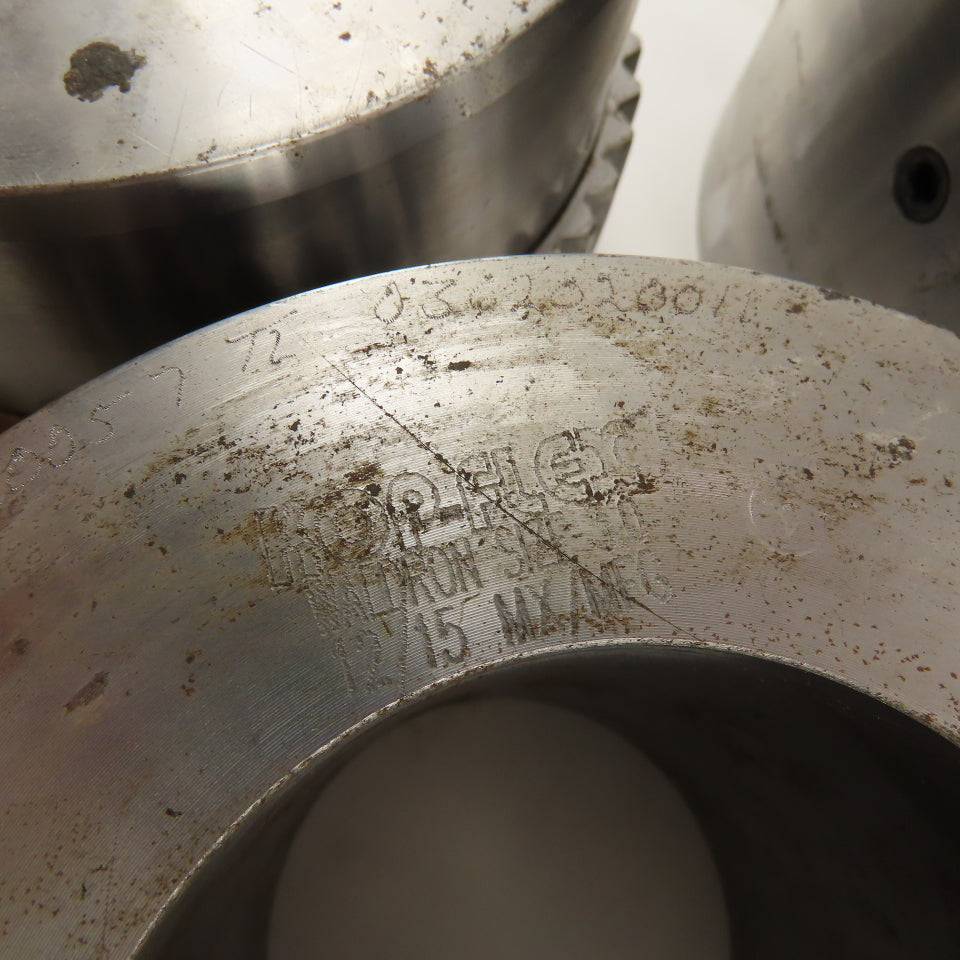 Kop-Flex Waldron Size 3 Continuous 3W PL Sleeve Coupling 3" x 3-5/8" Bores