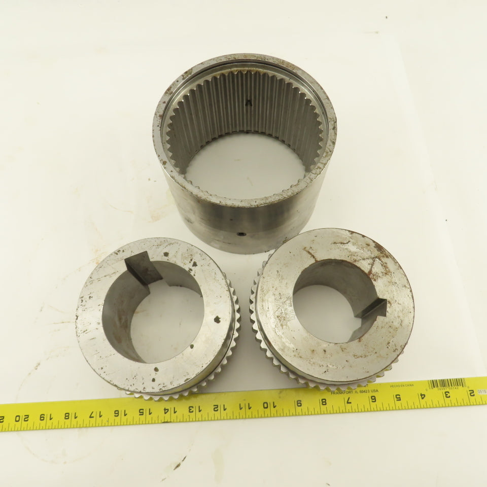 Kop-Flex Waldron Size 3 Continuous 3W PL Sleeve Coupling 3" x 3-5/8" Bores