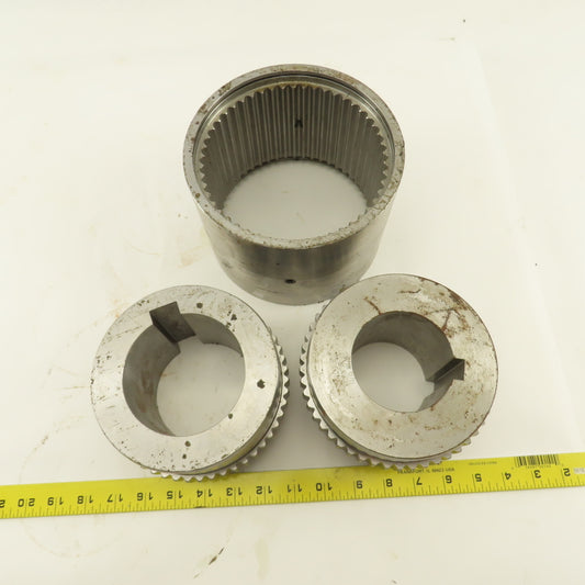 Kop-Flex Waldron Size 3 Continuous 3W PL Sleeve Coupling 3" x 3-5/8" Bores