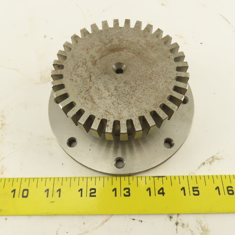 Size 1050 Grid Coupling Flange Hub Stock No Bore