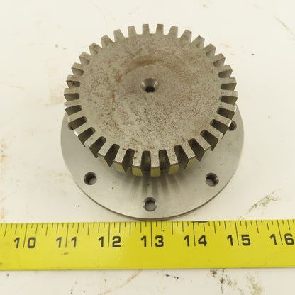 Size 1050 Grid Coupling Flange Hub Stock No Bore