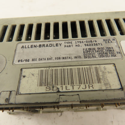 Allen Bradley 1794-OWA Flex I/O 8 Channel Output Relay