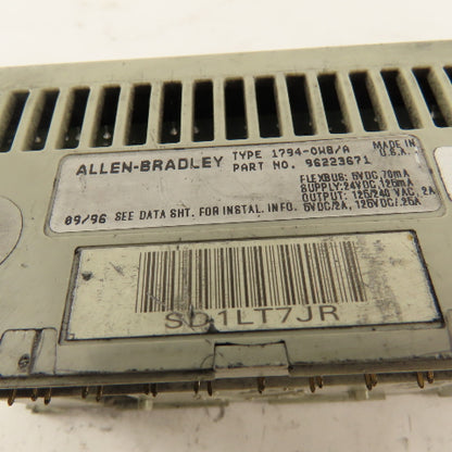 Allen Bradley 1794-OWA Flex I/O 8 Channel Output Relay