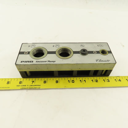 PAIB Vacuum Products M25B6ADN 0.4-0.6MP 50-87PSI Vacuum Pump Generator