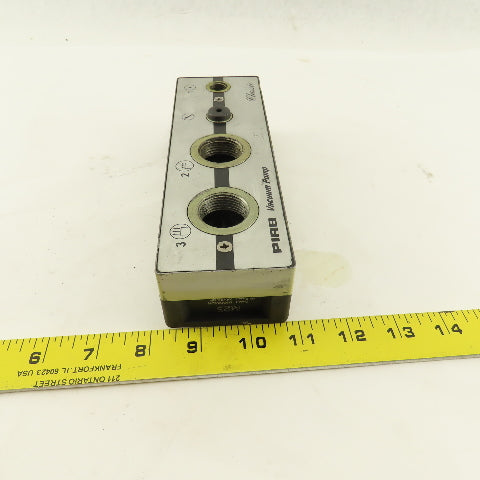 PAIB Vacuum Products M25B6ADN 0.4-0.6MP 50-87PSI Vacuum Pump Generator