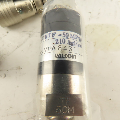 Valcom VPRTF-50MPW Pressure Transducer 210kgf/cm3