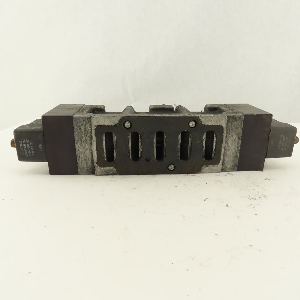 Parker L7253821153VXBB 5/3 Position Closed Center Pneumatic Valve 120V Coil