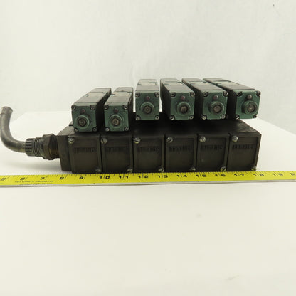 Numatics 081SS400M 2 Position Detent Air Valve Bank 24VDC Coil FlexiBlok