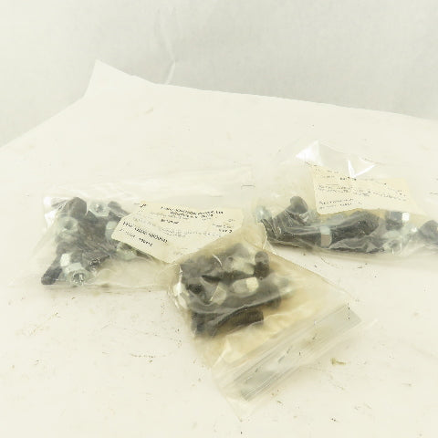 BK120-SF M10X30 Hex Head Bolt And Lock Nuts Lot Of 24 Sets