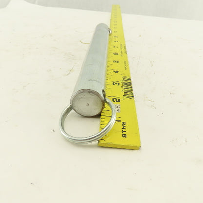 1" Ball Lock Hitch Pin Ring Grip No Shoulder 8"